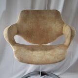 Euro Steel table and chair set 1970 Space Age