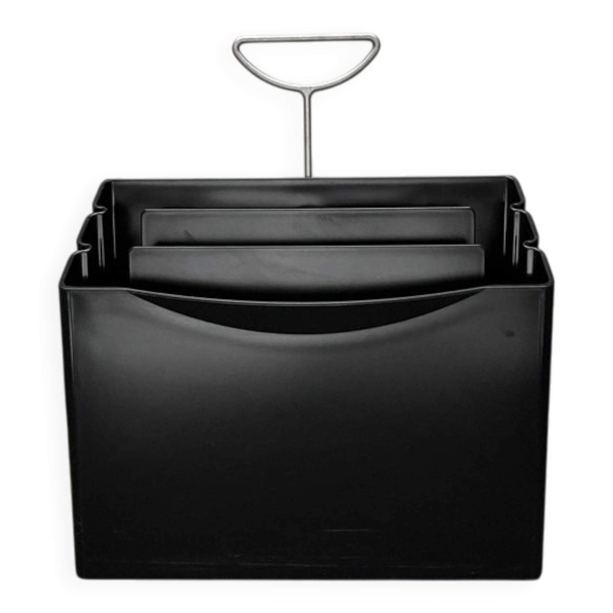 Postmodern Italian magazine rack by Andries & Hiroko Van Onck for Magis, 1980s.