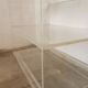 80s plexiglass hi-fi furniture shelf