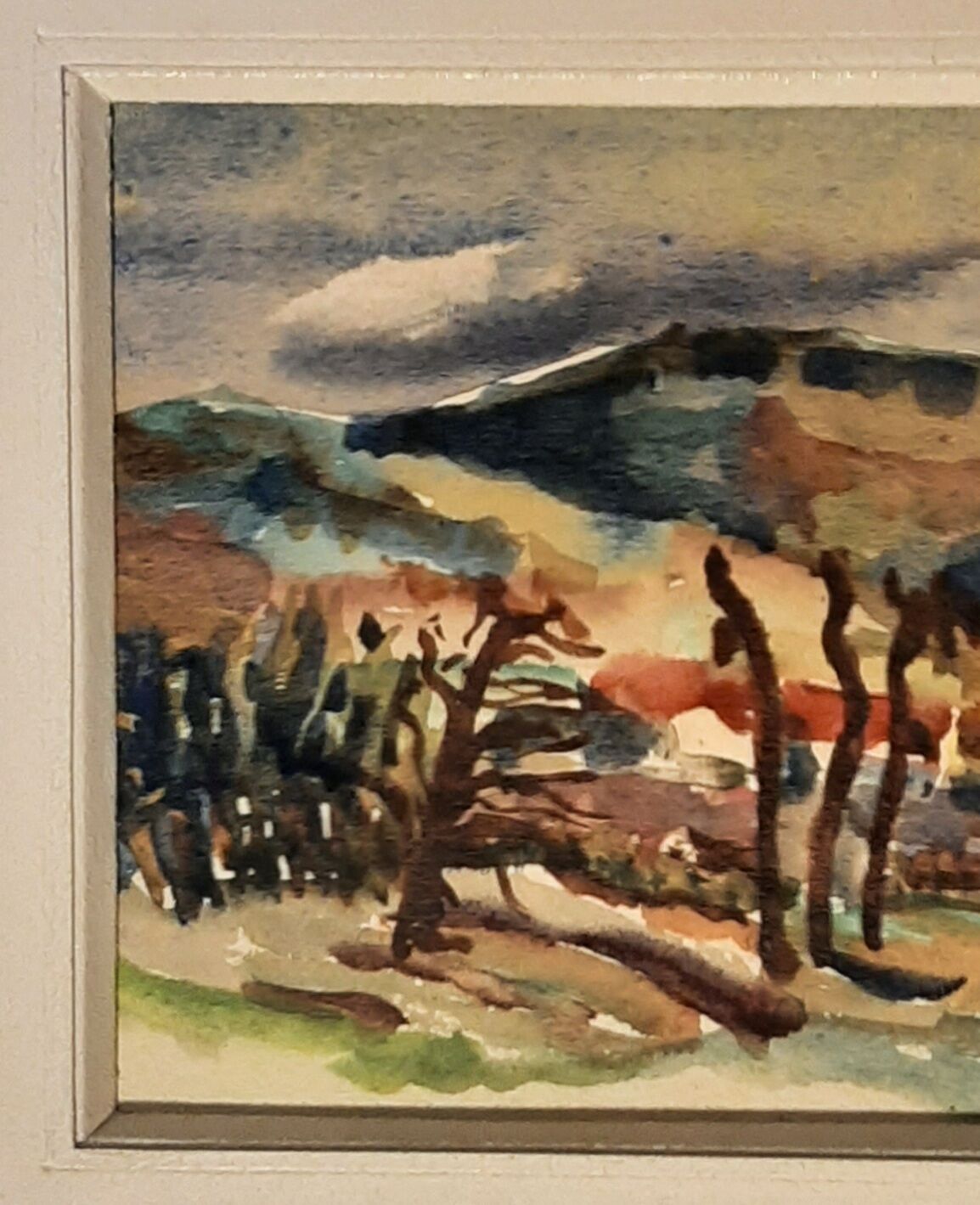 Impressionist watercolor and fauvism - signed Joël Giraud - perfect condition + 4 CDs