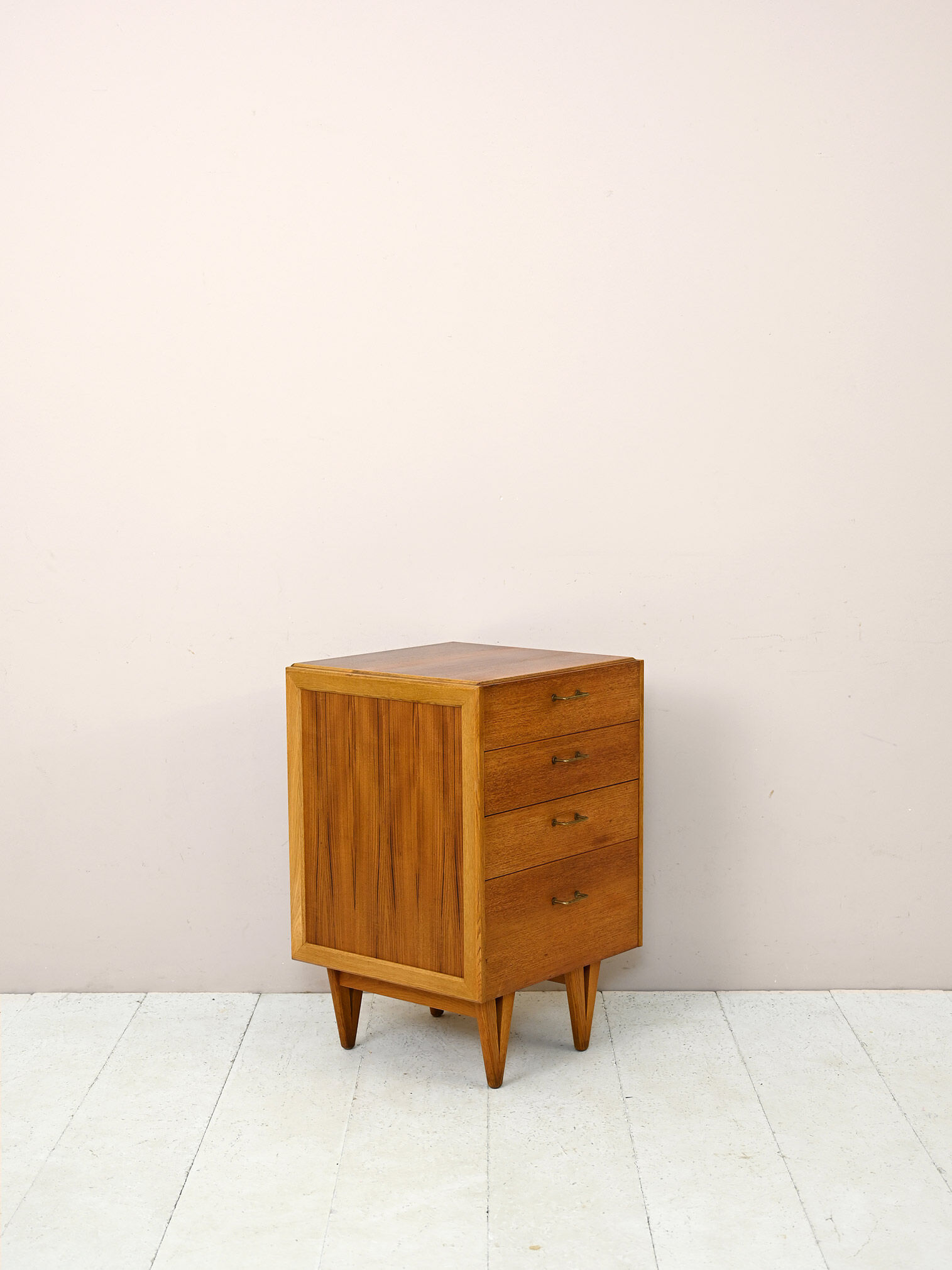 Modernistic chest of drawers