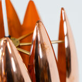 Copper “Kastor” pendant by Jo Hammerborg