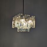 Ice Glass Lamp by J.T. Kalmar 1970s