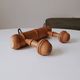 Vintage wall coat rack, popular art from the 60s/70s.