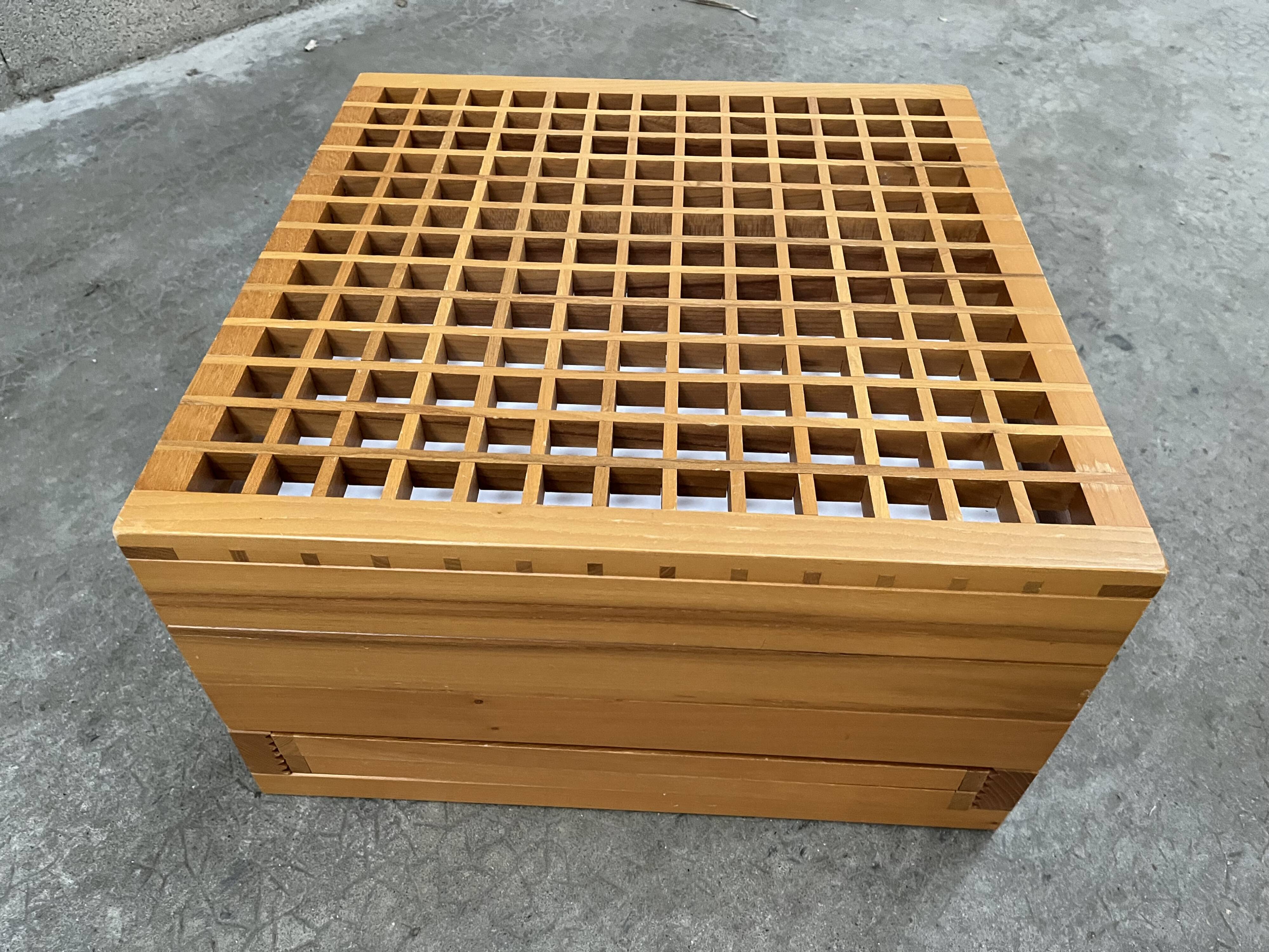 tetra design coffee table Bernard Vuarnesson