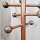 Scandinavian teak parrot coat rack – 1960