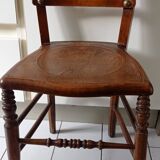 Very old chair signed W. Baumann