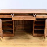All-Faced Oak Commercial Desk - 1900