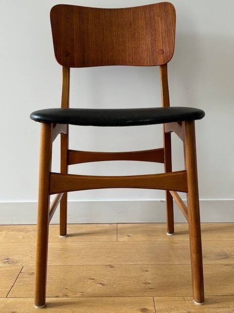 4 Boltinge Mobelfabrik model 62 chairs - Denmark, 1950s