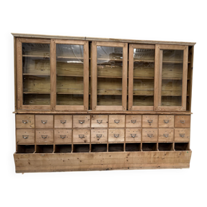 Bibliothèque vitrine - meuble