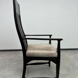 Art Deco office chair in the style of Charles Rennie Mackintosh.