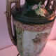 Pair of old women's decoration lamps