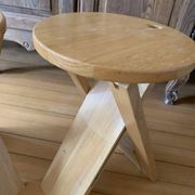 Paire de tabourets pliants "Suzy" – Adrian Reed (Années 80)