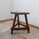 English wooden cutler's stool