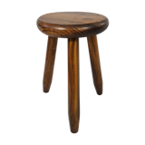 Wooden tripod stool