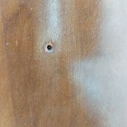 small wooden piece of furniture, vintage