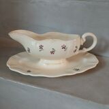 Antique sauce boat from Digoin and Sarreguemines