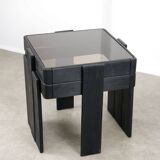 Vintage Nesting Tables by Gianfranco Frattini, Set of 2