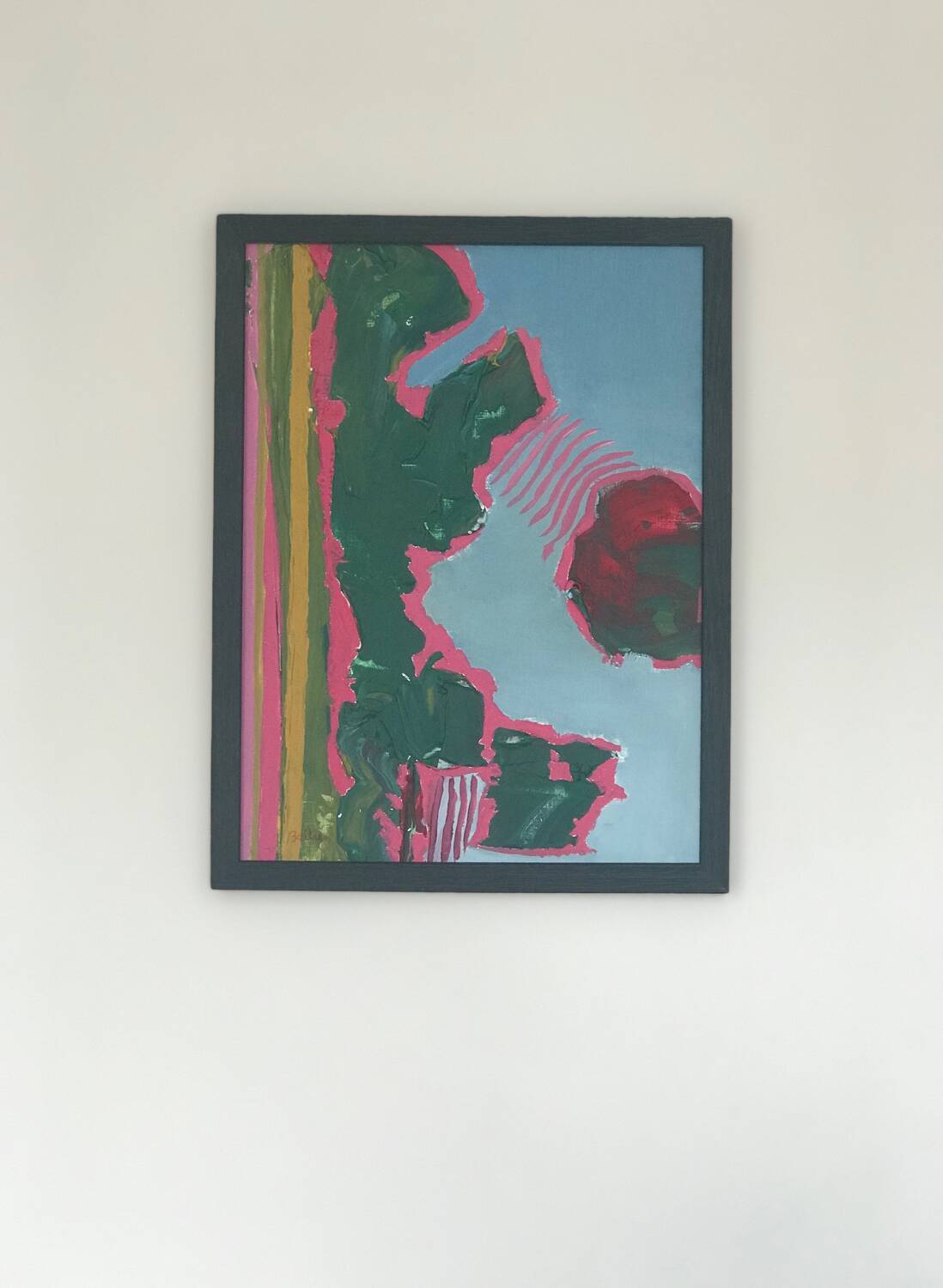 Odile TRAMPONT (1944).Se distancer,2011.Acrylique/papier | Selency