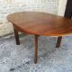 Table ronde a rallonge
