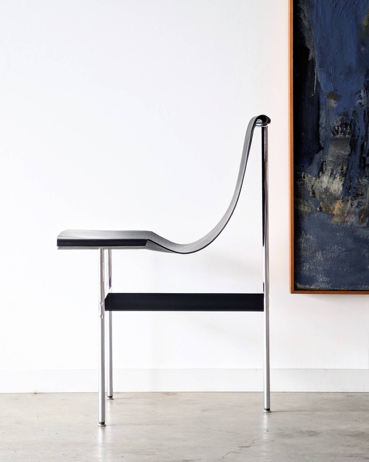 Vintage 3LC T Chair by William Katavolos, ed. Laverne int. 1952