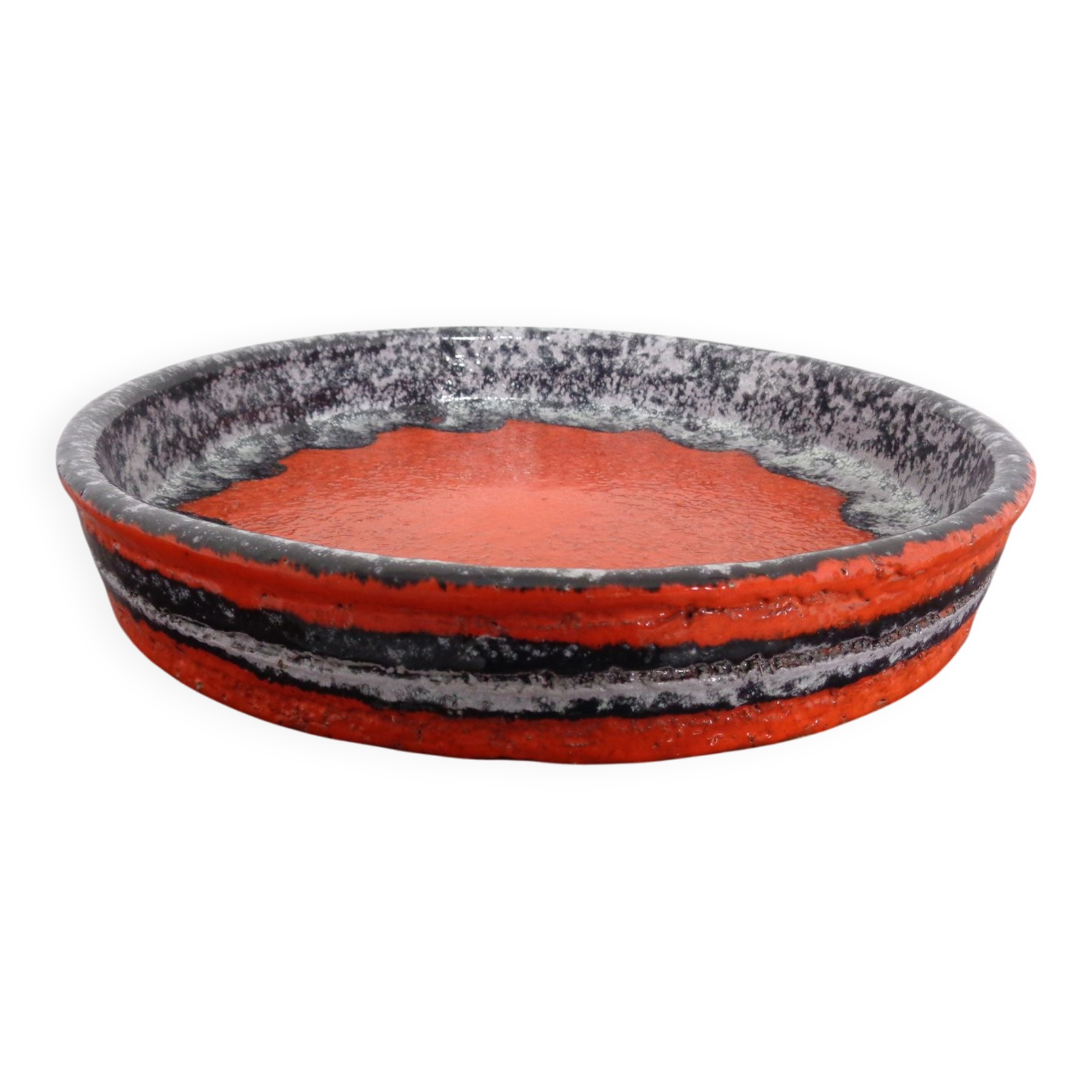 Fat Lava Ceramic Bowl, 1970s