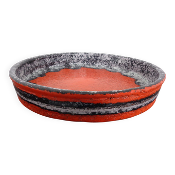 Fat Lava Ceramic Bowl, 1970s
