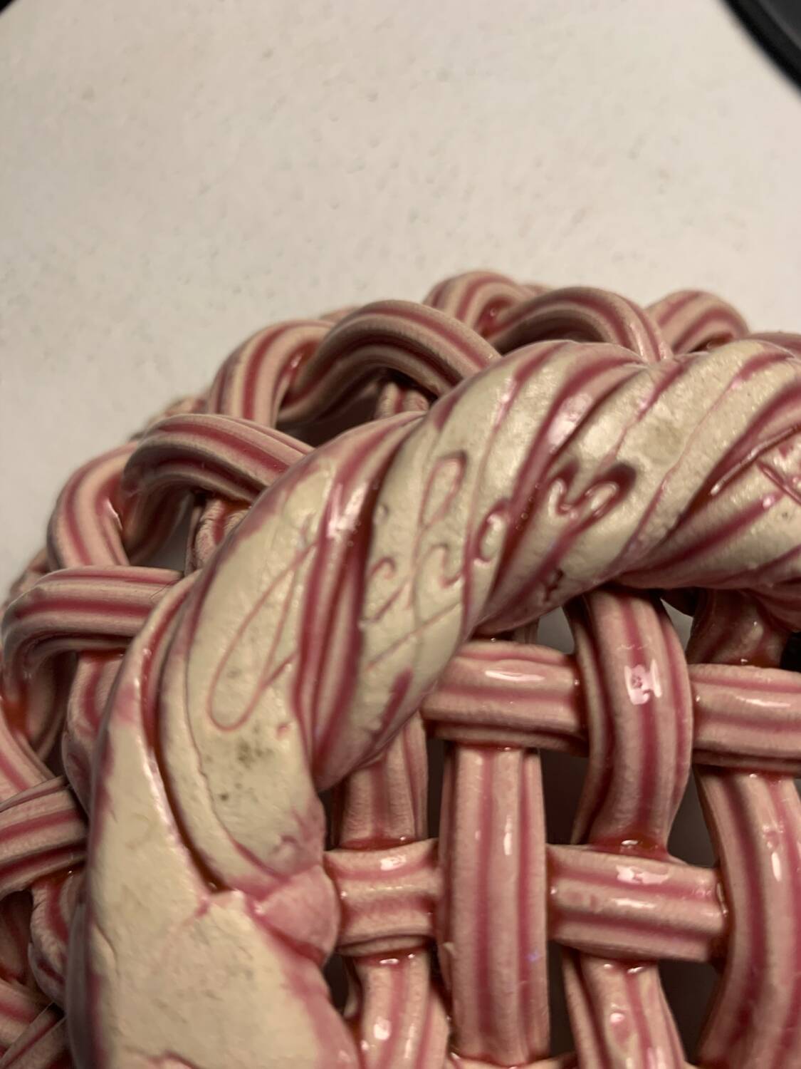 Porcelain pocket tray Pichon Uzes, Provence