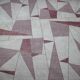 Tapis / Tapisserie géométrique abstrait unique en très grand format, années 1950