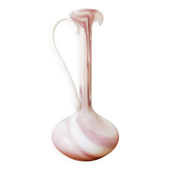 Aiguière Murano rose