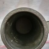 7 old pewter measures