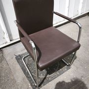 Set of 6 Bene office chairs.
