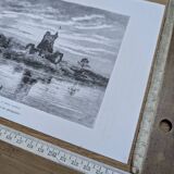 Ross Castle, Killarney, Ireland, printed illustration from 1879.