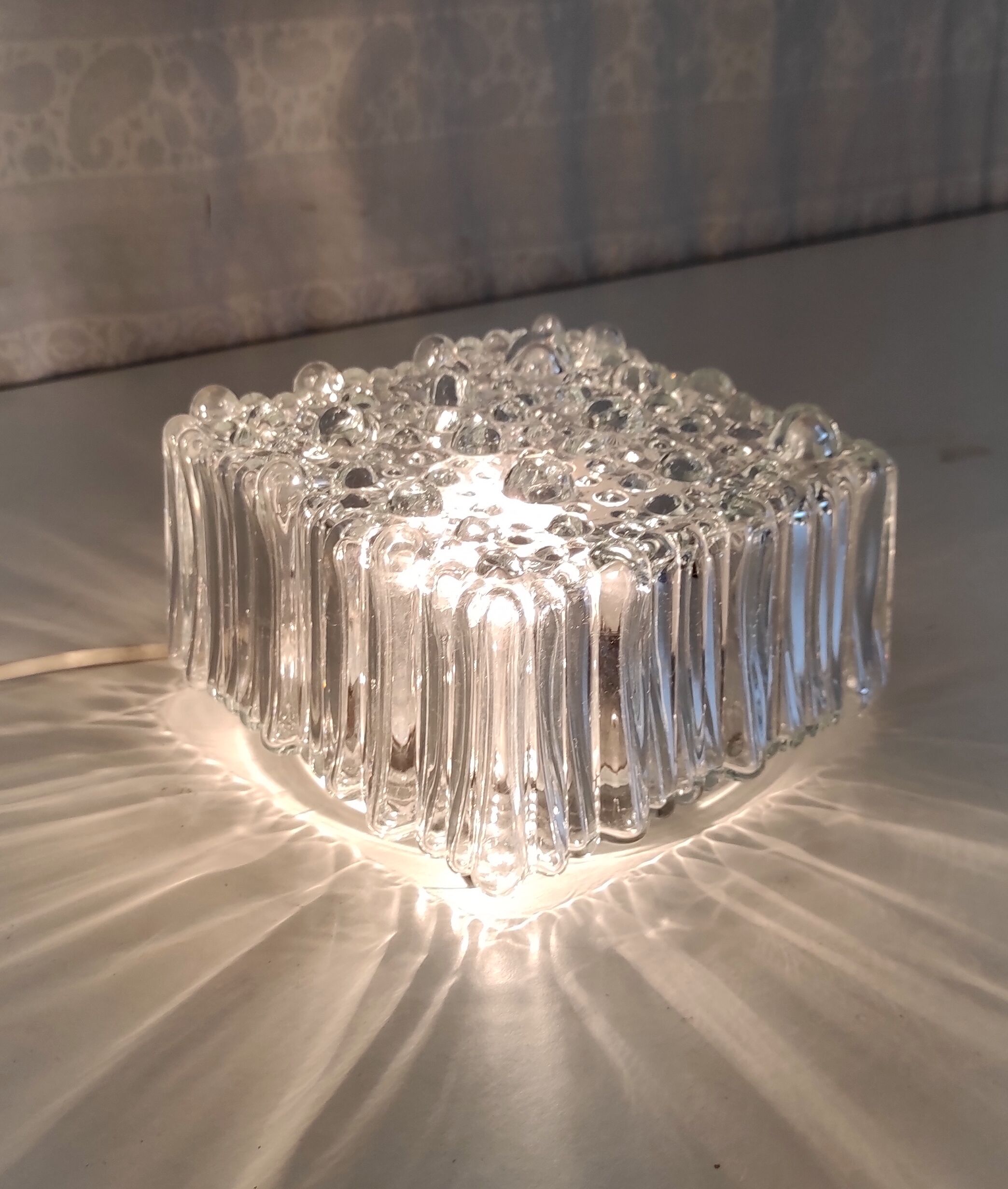Bubble glass (PM) ceiling lamp – 60s