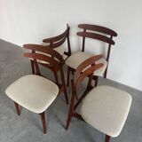 Vintage Danish dining chairs teak