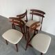 Chaises de salle à manger danoises vintage en teck