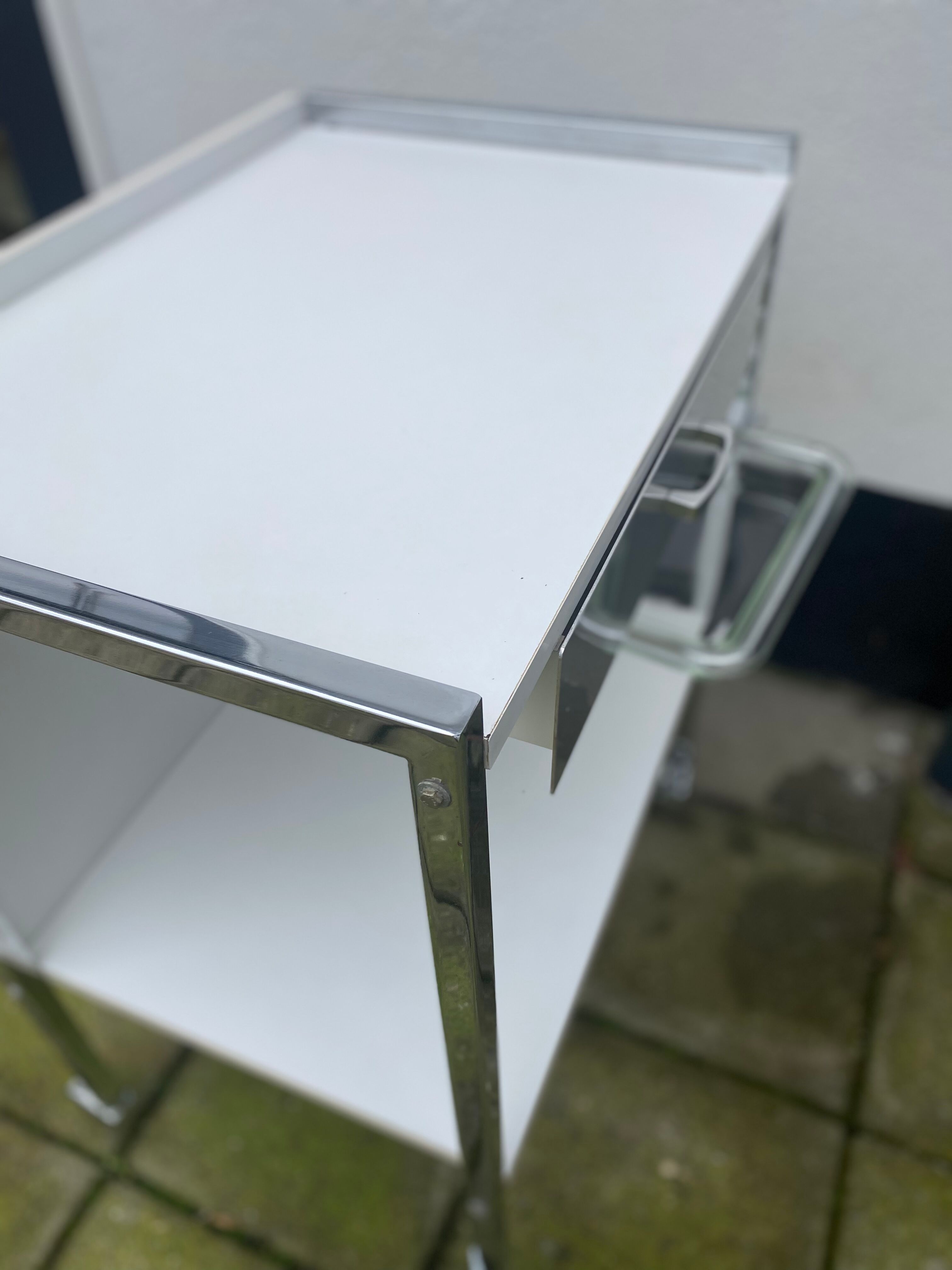 Vintage Industrial Trolley Cart