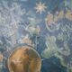 Poster Air France ancienne - planisphère Constellation - Lucien Boucher 50's