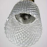 Crystal glass pendant lamp, 1960s