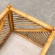 Pair of plant pots, wicker baskets Vivai Del Sud, 1970