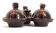 Set pour 3 condiments Années 70