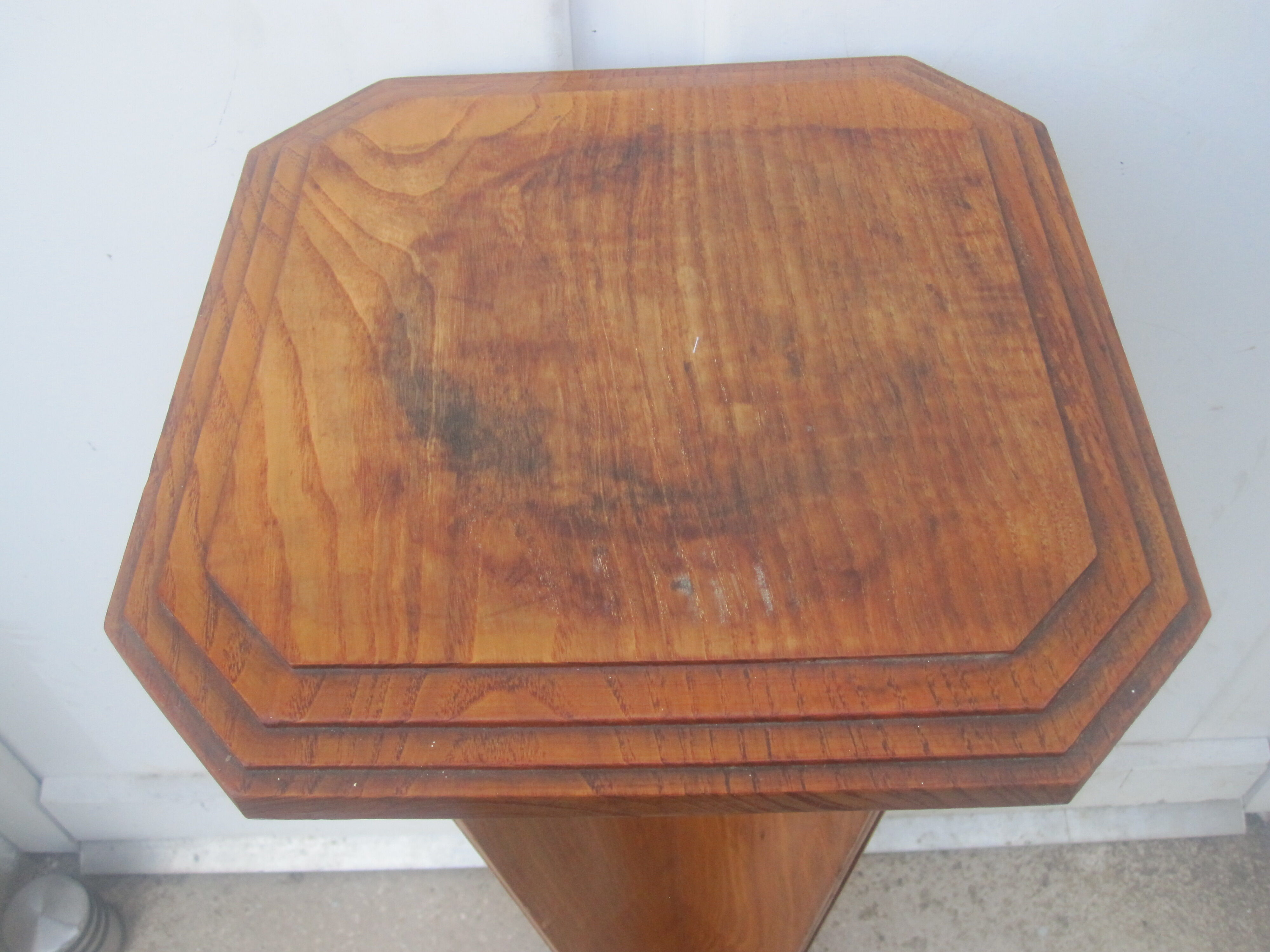 Art deco-style wooden harness