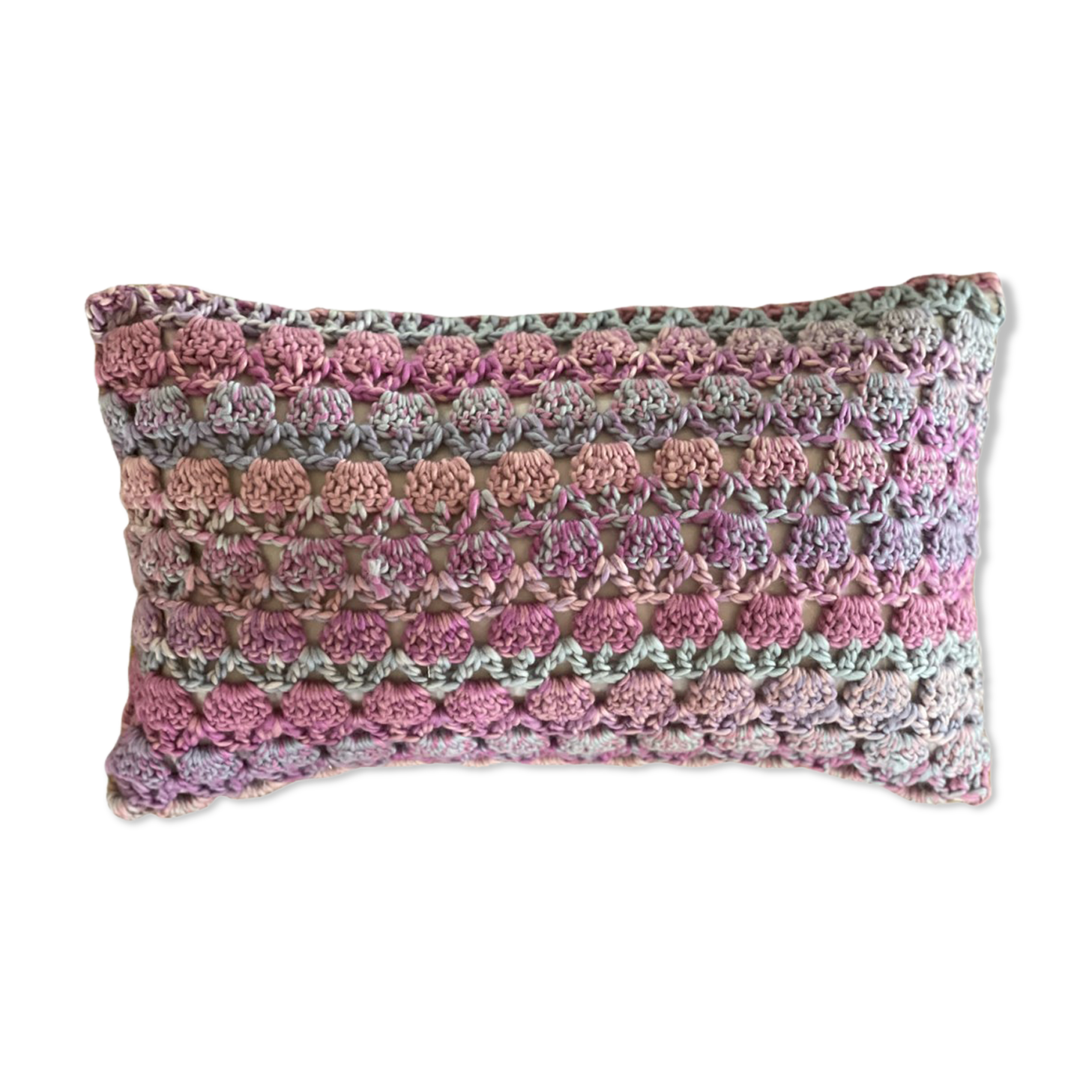 Coussin crochet