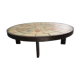 Table basse carrelée Garrigue signée Roger Capron