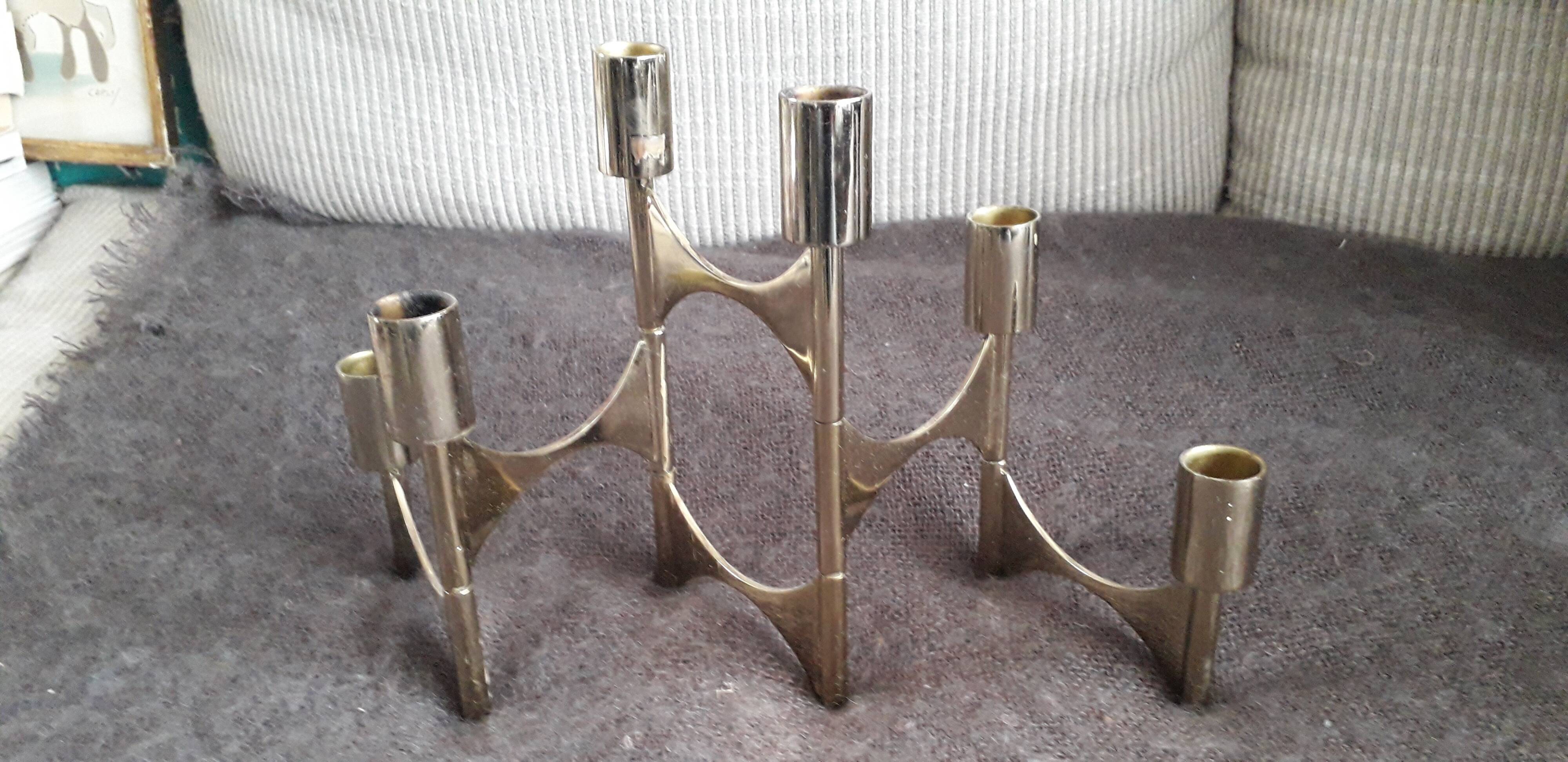 Scandinavian candle holder