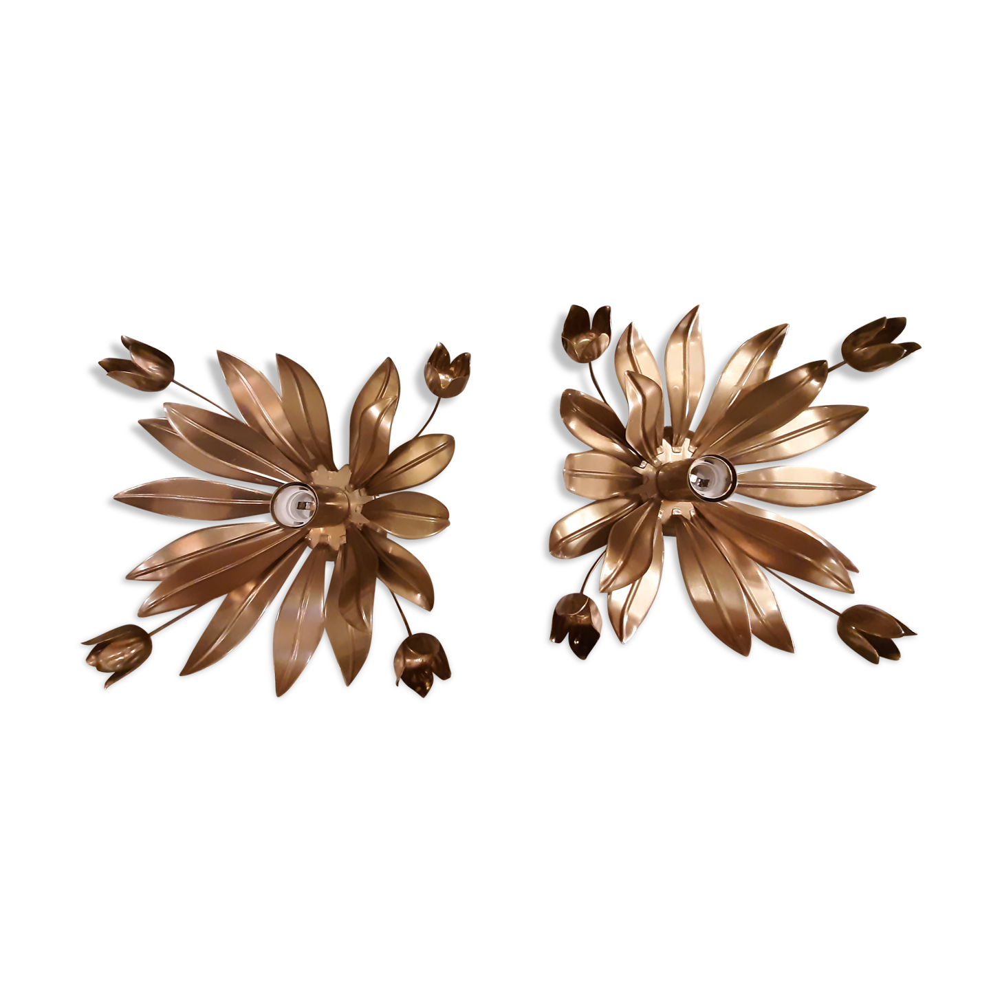 Pair of art deco wall light