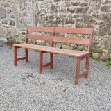 Wooden bench