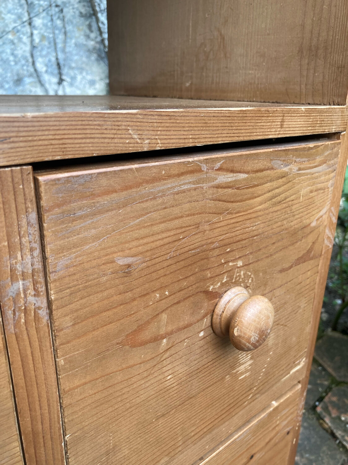 Antique storage furniture