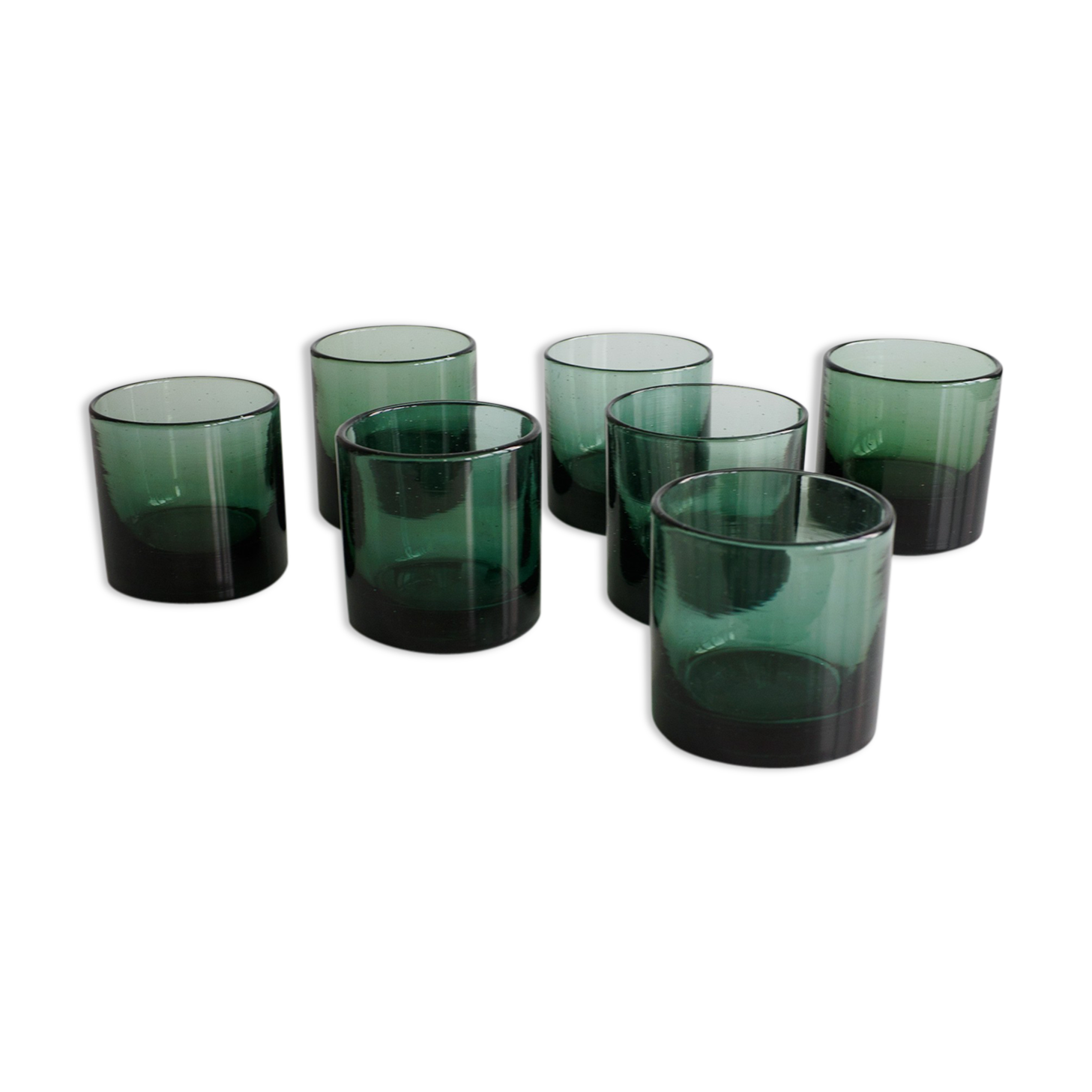 Suite of 7 glasses