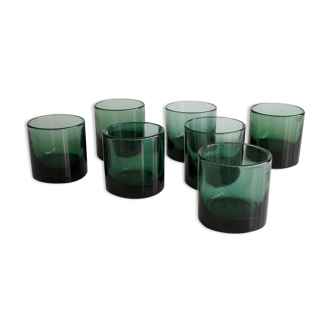 Suite of 7 glasses